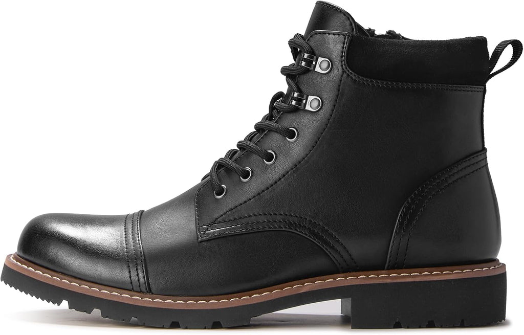 Mens Boots Casual Ankle Boots Casual Zipper Boots for Men