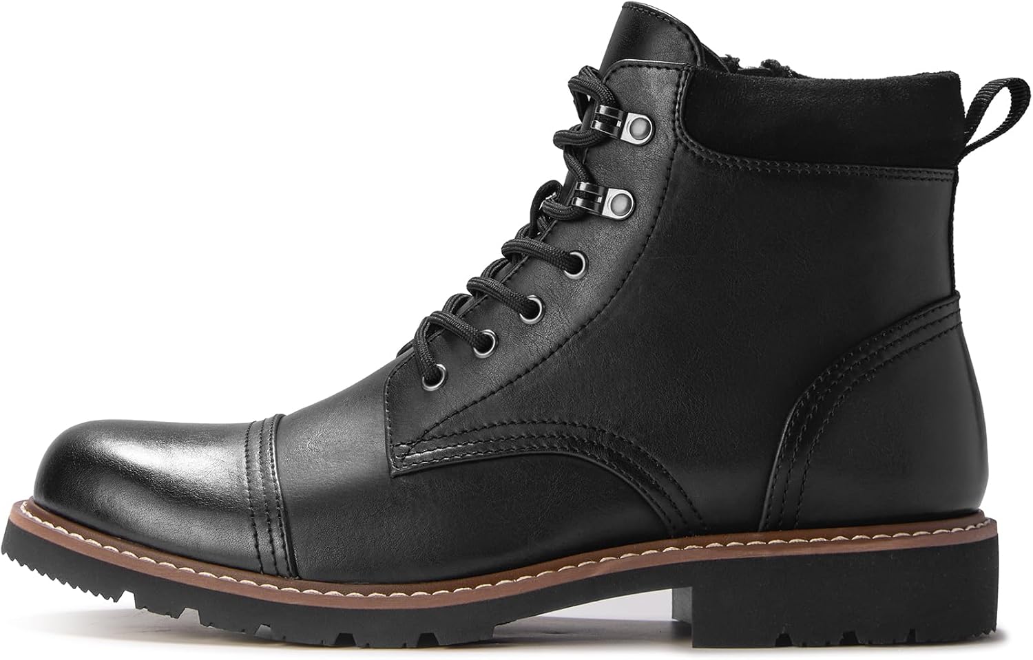 Mens Boots Casual Ankle Boots Casual Zipper Boots for Men