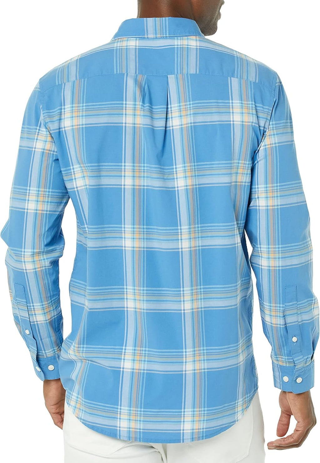 Men's Long-Sleeve Slim-Fit  Poplin Shirt